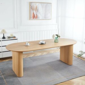 WILLIAMSPACE 90.55-Inch Extendable Dining Table (Oak)