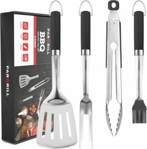 PARGRILL Heavy-Duty BBQ Tool Set 4-Piece product image