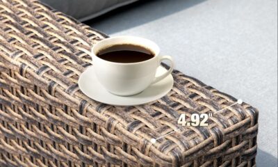 HERA'S HOUSE Patio Conversation Set 5-Seat with 47-Inch Table product image