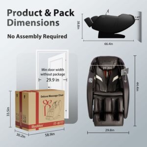 iBooMas SL-Track Zero Gravity Massage Chair product image