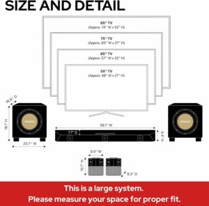 Nakamichi Dragon 11.4.6 Soundbar System with Dual 12-Inch Subwoofers product image