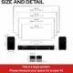 Nakamichi Dragon 11.4.6 Soundbar System with Dual 8-Inch Subwoofers product image