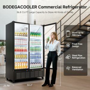 BODEGA Commercial Merchandiser 36.8 Cu.Ft Beverage Cooler