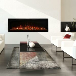 Modern Flames Spectrum Slimline SPS-50B 50-Inch Electric Fireplace Insert (Fully Recessed)
