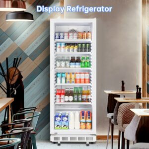 Velieta 24.5-Inch 15 Cu. Ft. Commercial Beverage Refrigerator
