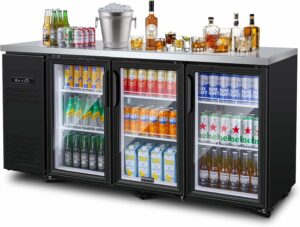 BODEGA BODEGACOOLER 7.4 cu.ft Back Bar Cooler with Glass Doors