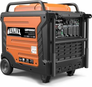 GENMAX GM9000iE 9000W Inverter Generator (Eco-Mode)