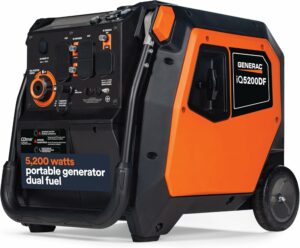 Generac 5200-Watt Dual-Fuel Inverter Generator (Electric Start)