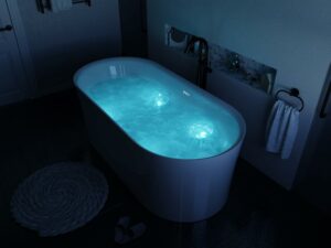 ANZZI FT-AZ067 67-Inch Air Jetted Whirlpool Bathtub