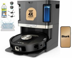 Shark AV2810ZEBK Self-Emptying Robot Vacuum & Mop with Self-Clean