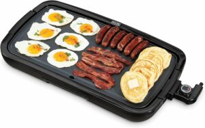 DASH Deluxe Electric Griddle 1500W with Removable Nonstick Plate