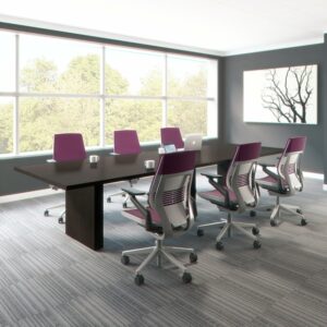 Steelcase Gesture Ergonomic Office Chair (Concord Purple Fabric)