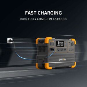 Pecron E2400LFP 2048Wh Portable Power Station 2400W (Expandable)