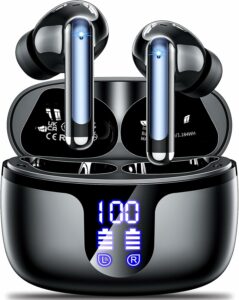 Monyhigh S48 Bluetooth 5.4 Wireless Earbuds