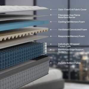 Life Balance 10-Inch Queen Hybrid Mattress