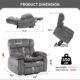 Zuacs Dual Motor Power Lift Recliner with Heat and Massage product image