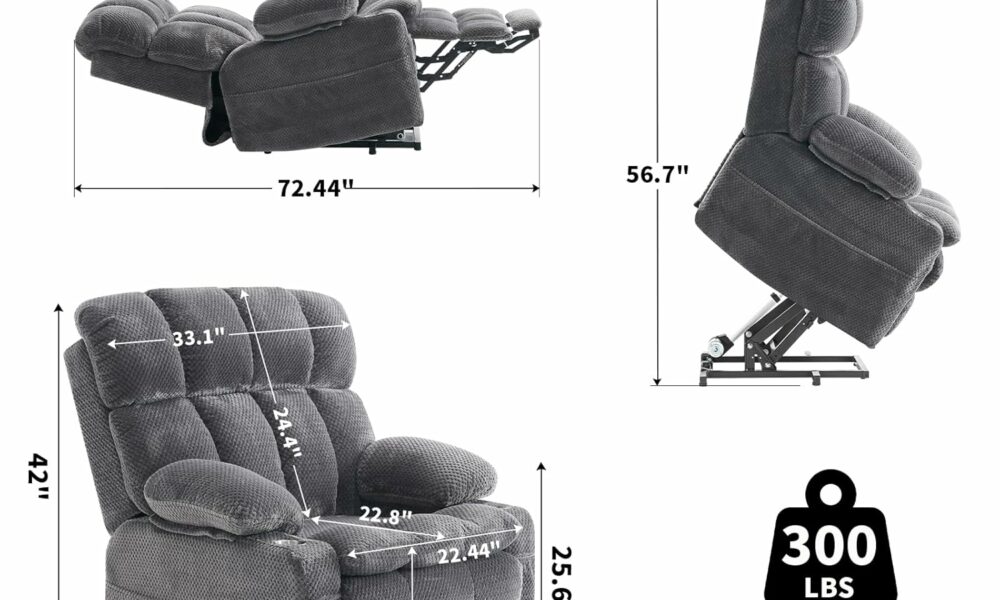 Zuacs Power Lift Recliner with Heat and Massage product image