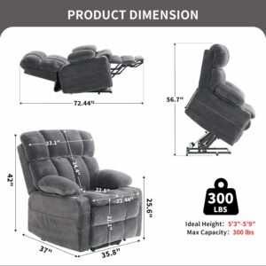 Zuacs Power Lift Recliner with Heat and Massage product image