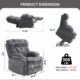 Zuacs Power Lift Recliner with Heat and Massage product image