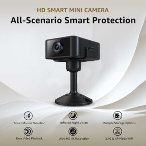 Liretope 4K Indoor Security Camera with Motion Detection & Night Vision product image