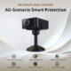 Liretope 4K Indoor Security Camera with Motion Detection & Night Vision product image