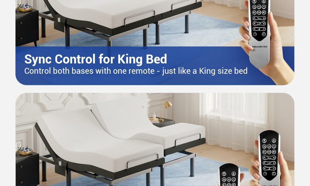 Tami Tami T600 Split King Adjustable Bed Frame product image