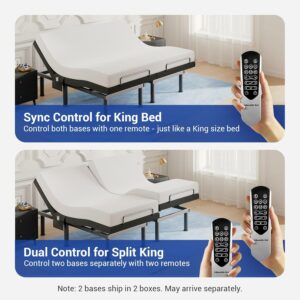 Tami Tami T600 Split King Adjustable Bed Frame product image