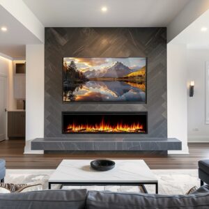 Legend Flame 72-Inch Recessed Electric Fireplace Insert (Smart) product image
