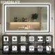 EchosLife 66x36-Inch LED Bathroom Mirror with Anti-Fog product image