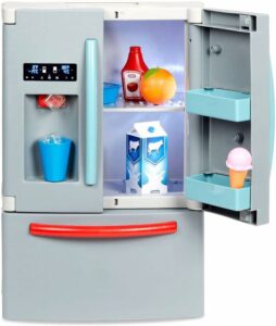 Little Tikes First Fridge Pretend Play Refrigerator with Ice Dispenser
