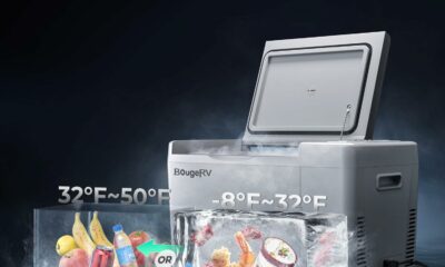 BougeRV 23-Quart 12V Portable Refrigerator Freezer product image