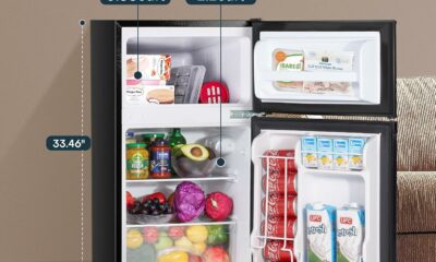 Upstreman 3.1 Cu.Ft Mini Fridge with Freezer product image