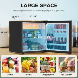 Antarctic Star 1.7 Cu. Ft. Compact Refrigerator with Freezer product image