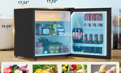 Antarctic Star 1.7 Cu. Ft. Compact Refrigerator with Freezer product image