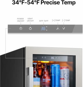 Ca'Lefort 15-Inch 100-Can Beverage Cooler (3.0 cu.ft)