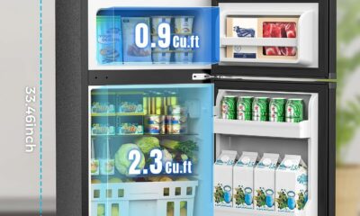 COWSAR 3.2 Cu.Ft Compact Refrigerator with Freezer product image