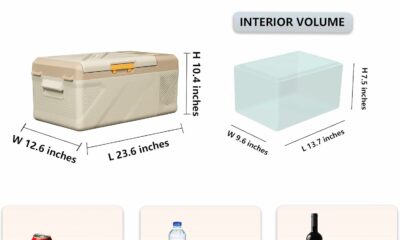 Alpicool KM15 17-Quart Portable Freezer 12V/24V DC 100-240V AC product image