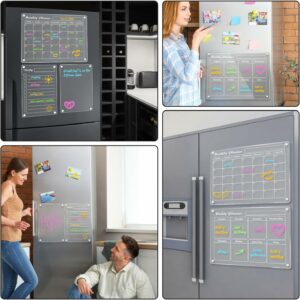 DIYMAG Magnetic Calendar Dry Erase Board 4-Pack product image