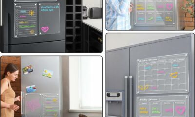 DIYMAG Magnetic Calendar Dry Erase Board 4-Pack product image