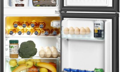 HAILANG 3.2 Cu.Ft Mini Fridge with Freezer (2-Door) product image
