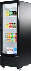 KoolMore KM-MDR-1GD-8C 8 cu. ft. Commercial Display Refrigerator