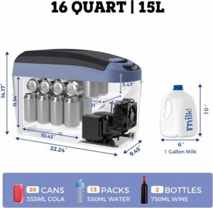Setpower AB15 15L 12V Portable Refrigerator product image