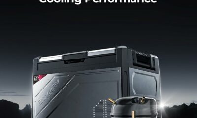 BougeRV Rocky V2.0 55-Quart Dual Zone Portable Refrigerator product image