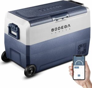 BODEGA 38-Quart Dual-Zone Portable Car Refrigerator
