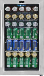 Whynter BR-130SB 127-Can 3.1 Cu Ft Beverage Refrigerator