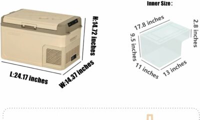 Alpicool GE30 30-Quart Portable Car Refrigerator product image