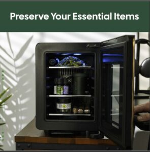 Terpkooler Compact Mini Fridge with Temperature & Humidity Control product image