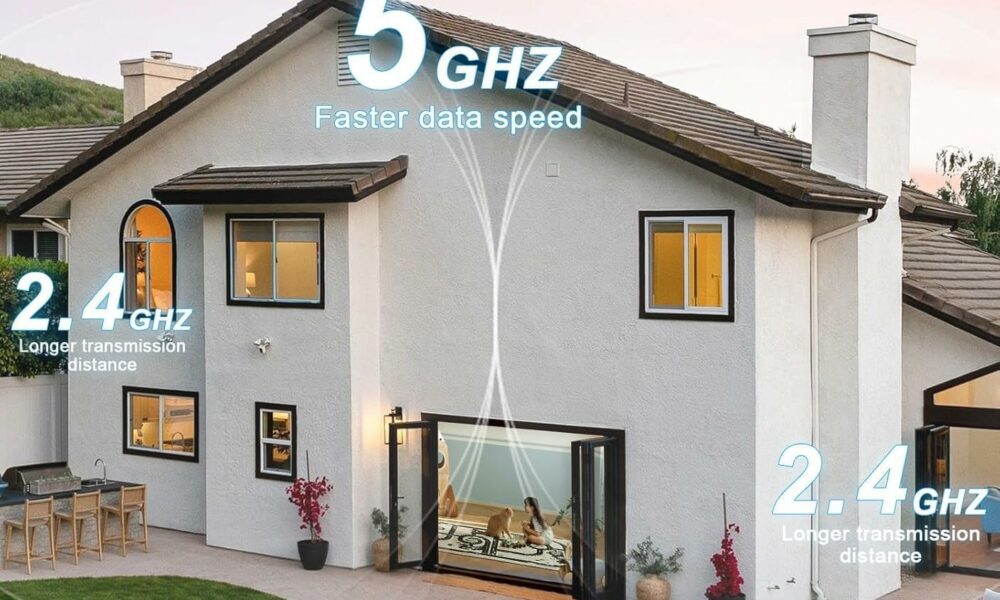 GBIUT Indoor Security Camera 2K with 360° Pan-Tilt (2-Pack) product image