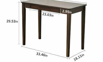 Cttasty 35.4-Inch Solid Wood Desk with Drawer product image