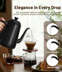 ELTRIKO Gooseneck Electric Kettle 1L 1000W